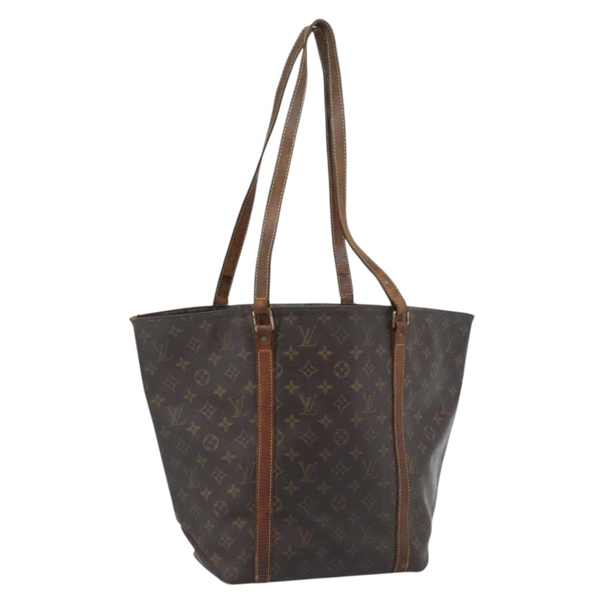 LOUIS VUITTON Monogram Sac Shopping GM Tote Bag M51110 LV Auth 185985