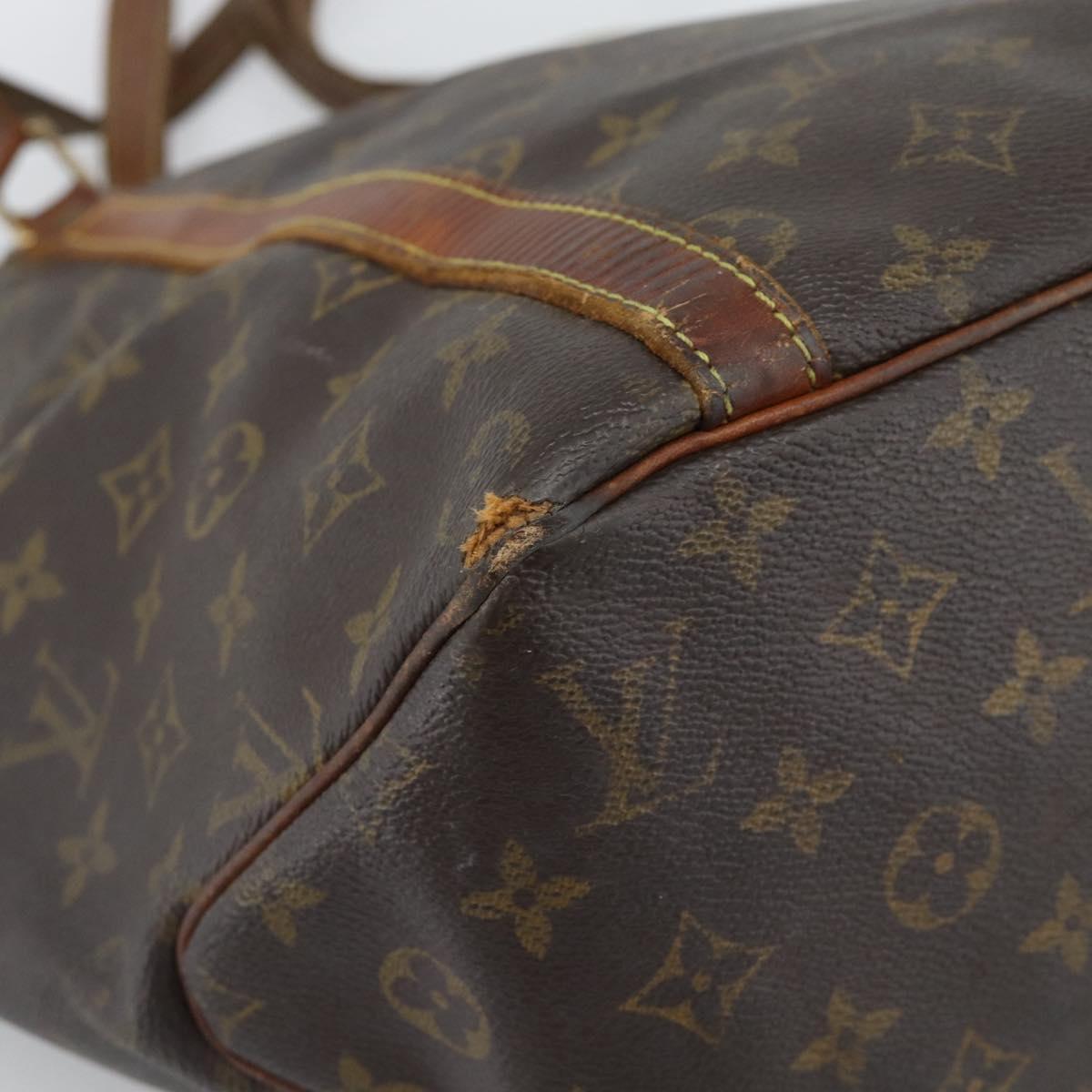 LOUIS VUITTON Monogram Sac Shopping GM Tote Bag M51110 LV Auth 185985