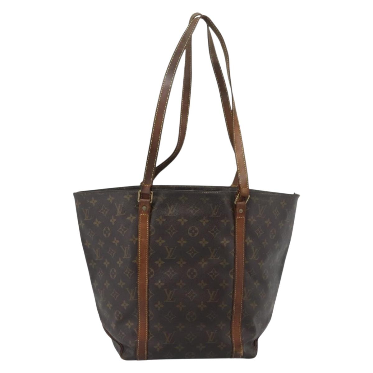 LOUIS VUITTON Monogram Sac Shopping GM Tote Bag M51110 LV Auth 185985