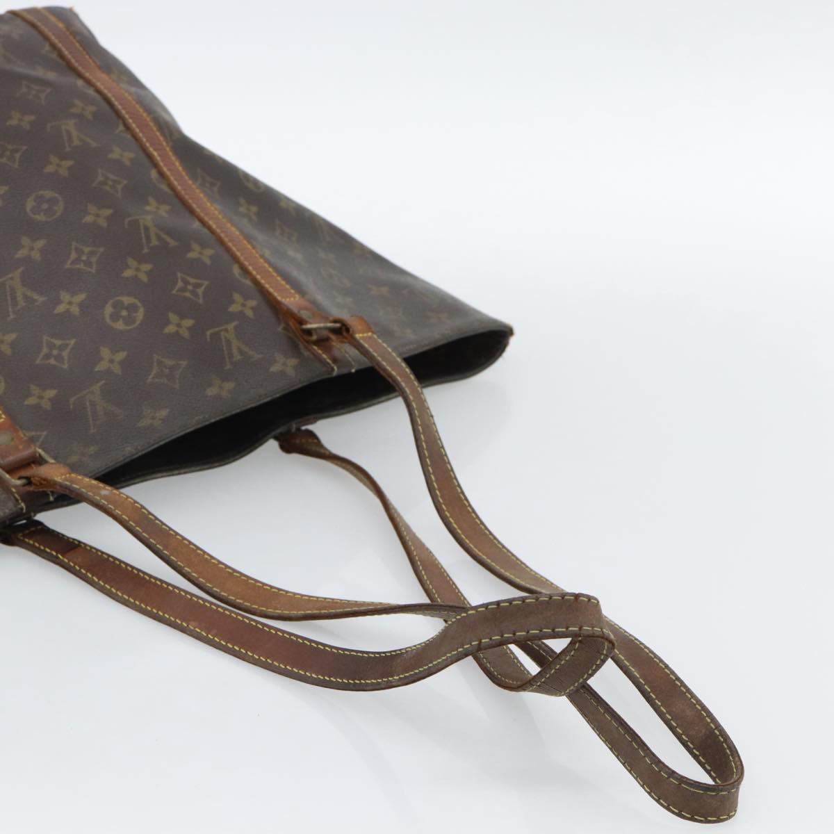 LOUIS VUITTON Monogram Sac Shopping GM Tote Bag M51110 LV Auth 185985