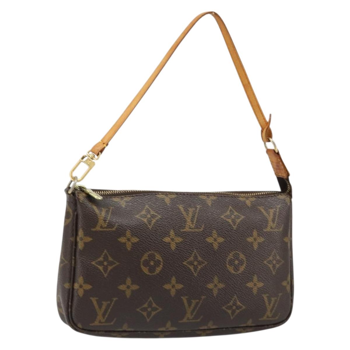 LOUIS VUITTON Monogram Pochette Accessoires Accessory Pouch M51980 Auth 185987A