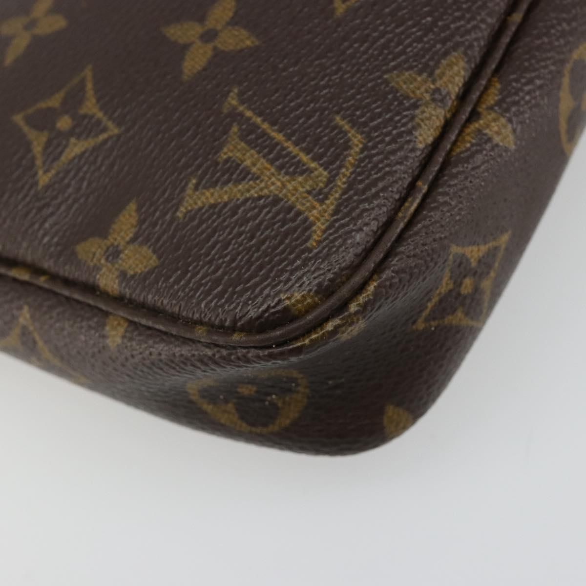 LOUIS VUITTON Monogram Pochette Accessoires Accessory Pouch M51980 Auth 185987A