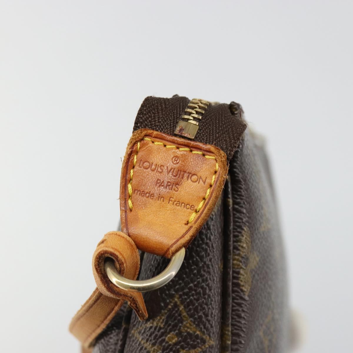 LOUIS VUITTON Monogram Pochette Accessoires Accessory Pouch M51980 Auth 185987A