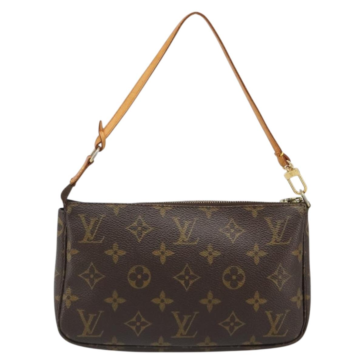 LOUIS VUITTON Monogram Pochette Accessoires Accessory Pouch M51980 Auth 185987A