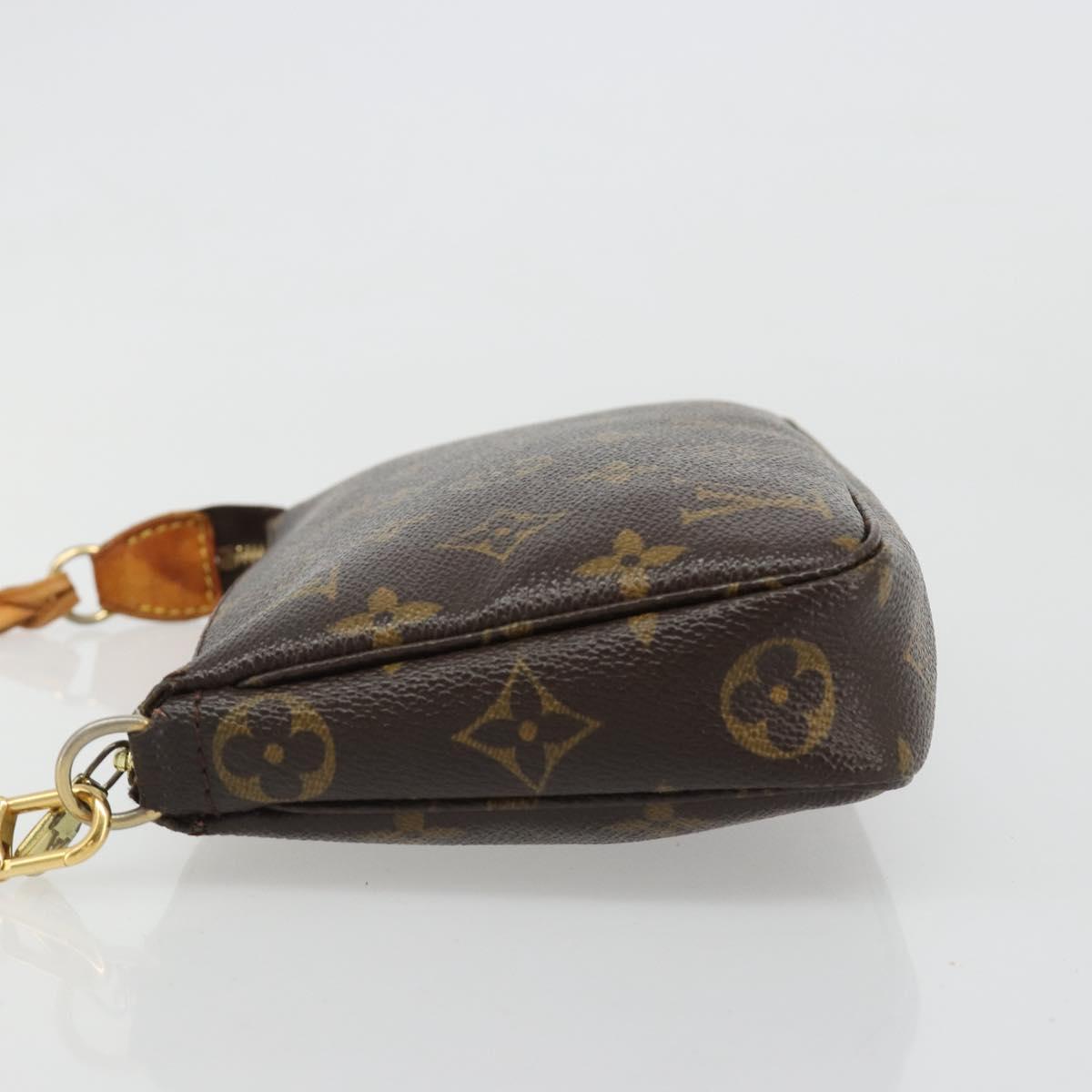 LOUIS VUITTON Monogram Pochette Accessoires Accessory Pouch M51980 Auth 185987A