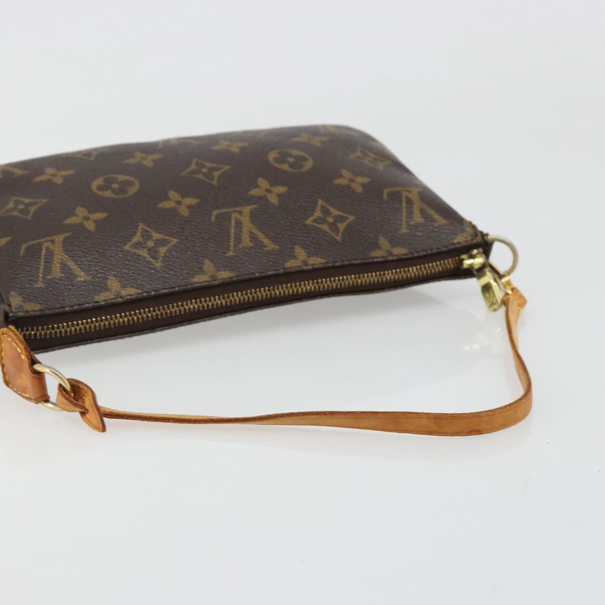 LOUIS VUITTON Monogram Pochette Accessoires Accessory Pouch M51980 Auth 185987A