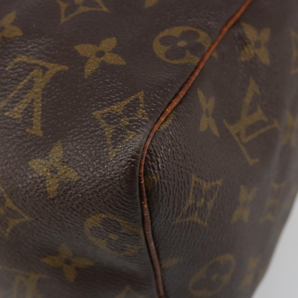 LOUIS VUITTON Monogram Speedy 25 Hand Bag M41528 LV Auth 185988