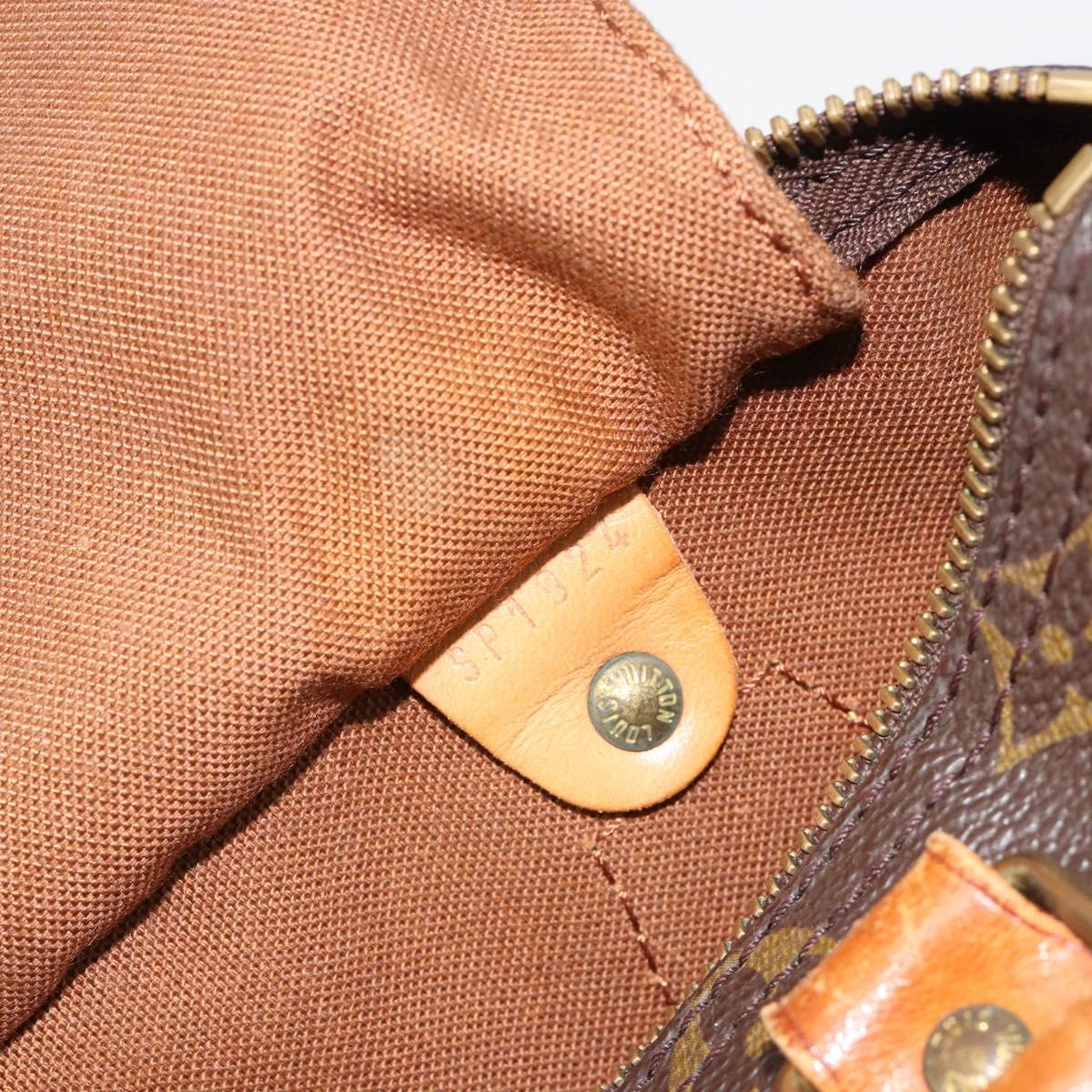 LOUIS VUITTON Monogram Speedy 25 Hand Bag M41528 LV Auth 185988