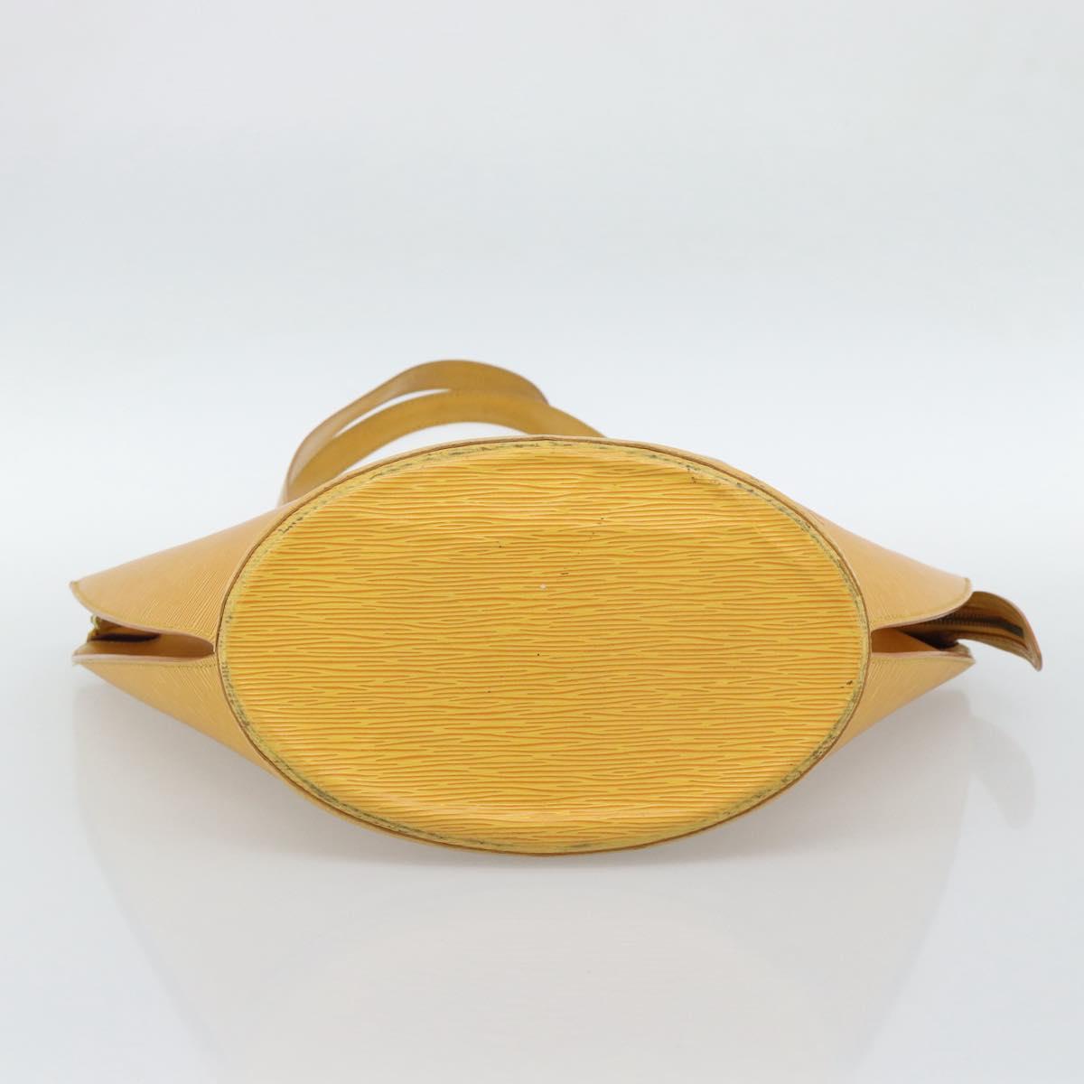 LOUIS VUITTON Epi Saint Jacques Shopping Bag Yellow M52269 LV Auth 185994
