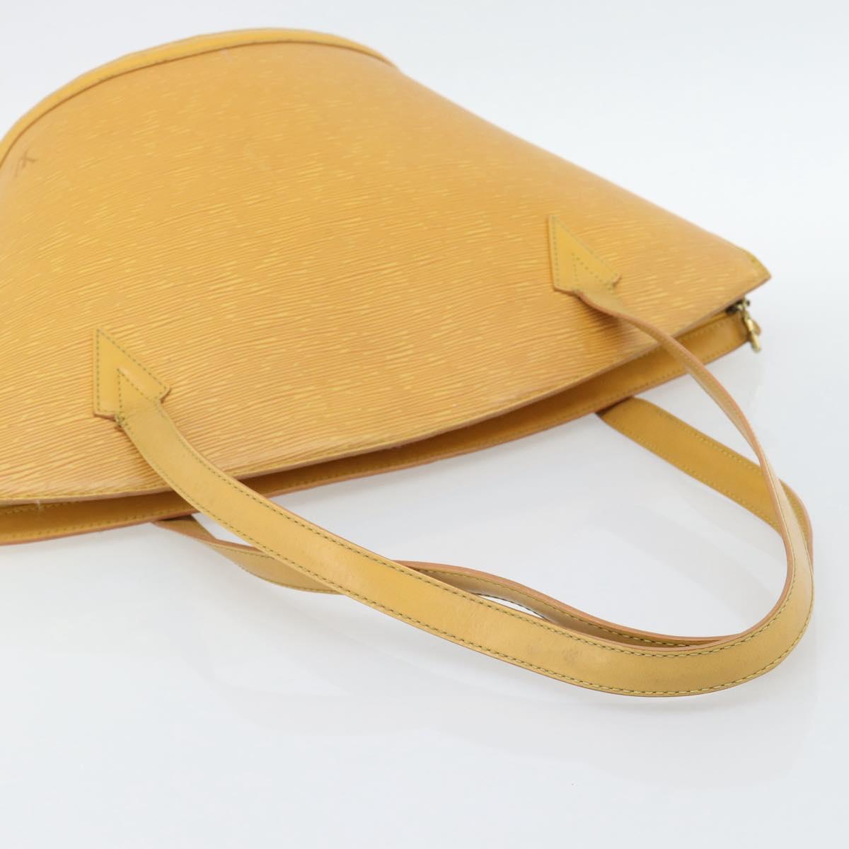 LOUIS VUITTON Epi Saint Jacques Shopping Bag Yellow M52269 LV Auth 185994