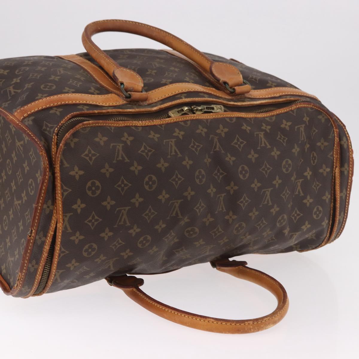LOUIS VUITTON Monogram Sac Chasseur 55 Boston Bag M41922 LV Auth 186003
