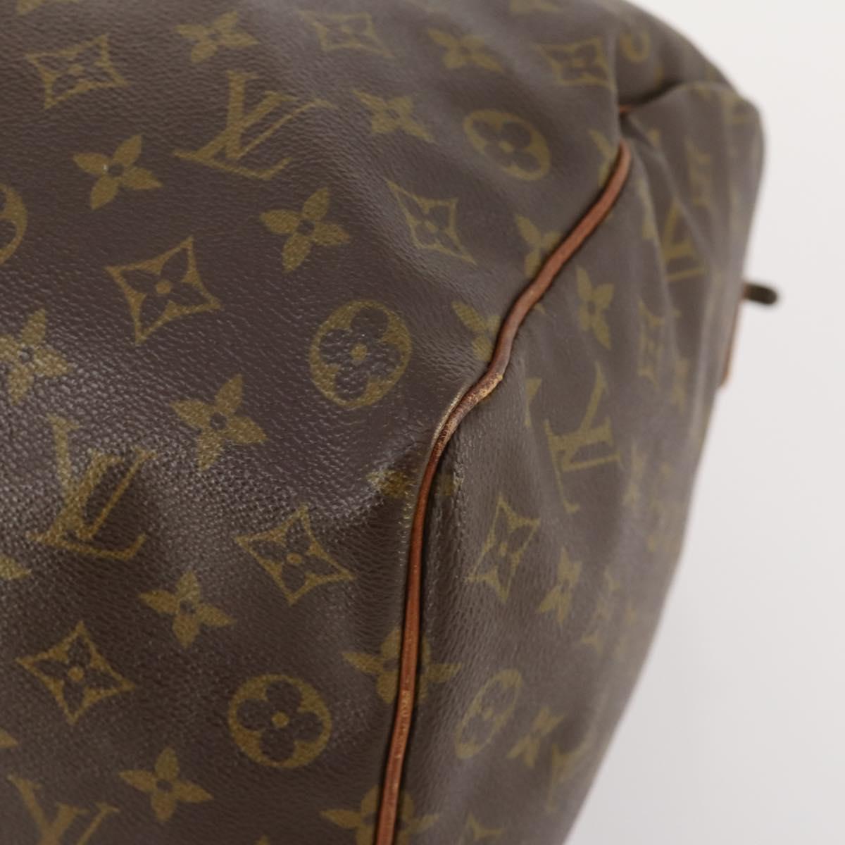 LOUIS VUITTON Monogram Keepall 50 Boston Bag M41426 LV Auth 186010