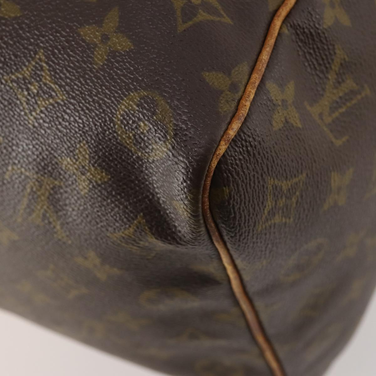 LOUIS VUITTON Monogram Keepall 50 Boston Bag M41426 LV Auth 186010