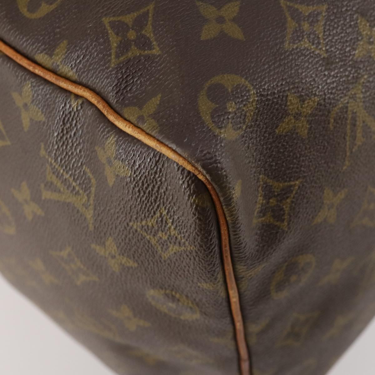 LOUIS VUITTON Monogram Keepall 50 Boston Bag M41426 LV Auth 186010