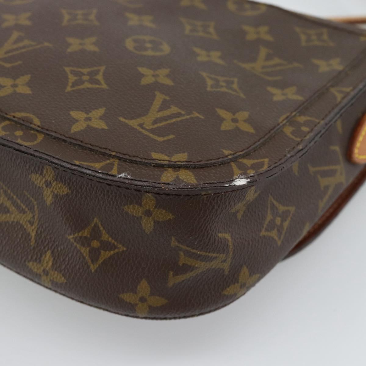 LOUIS VUITTON Monogram Saint Cloud GM Shoulder Bag M51242 LV Auth 186028