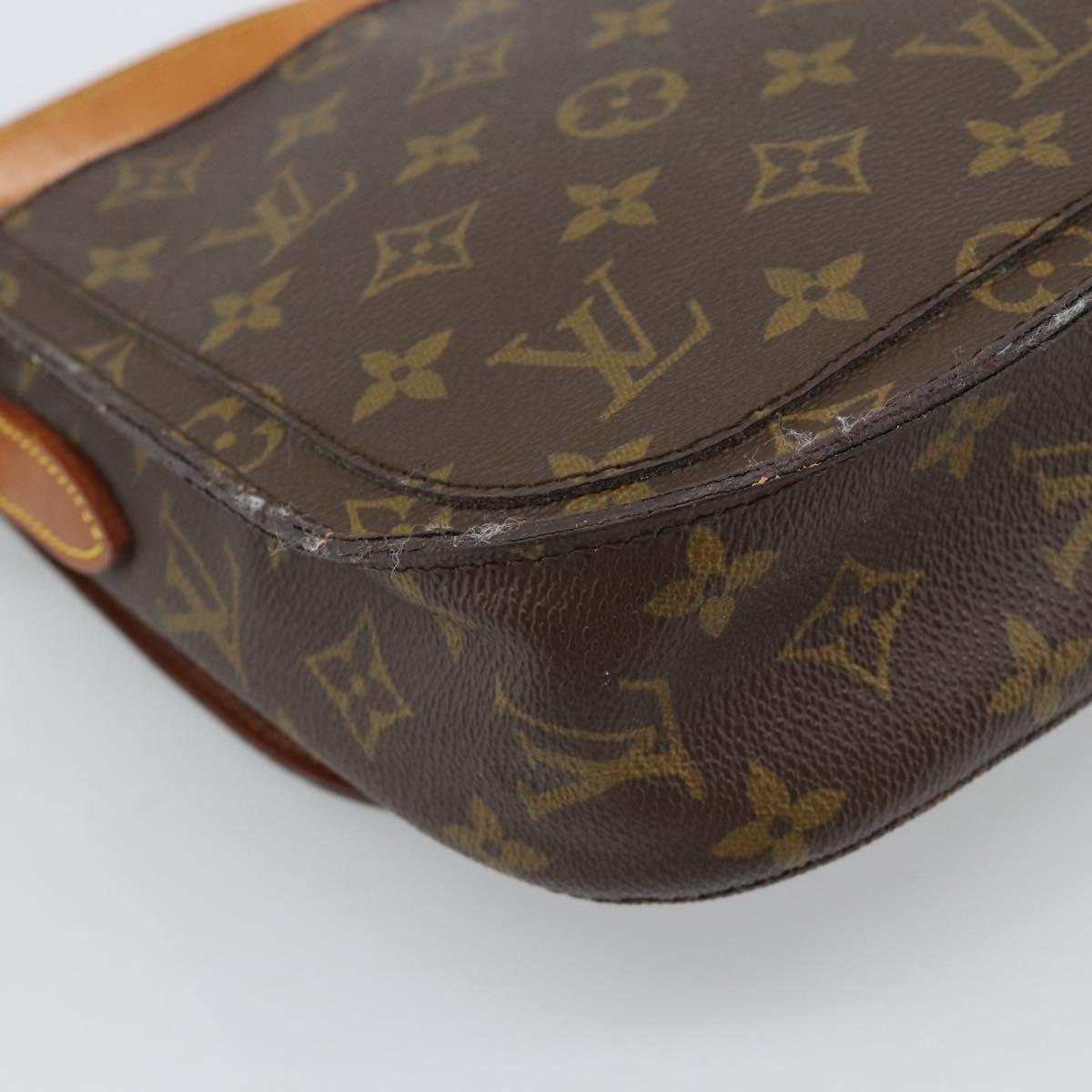 LOUIS VUITTON Monogram Saint Cloud GM Shoulder Bag M51242 LV Auth 186028