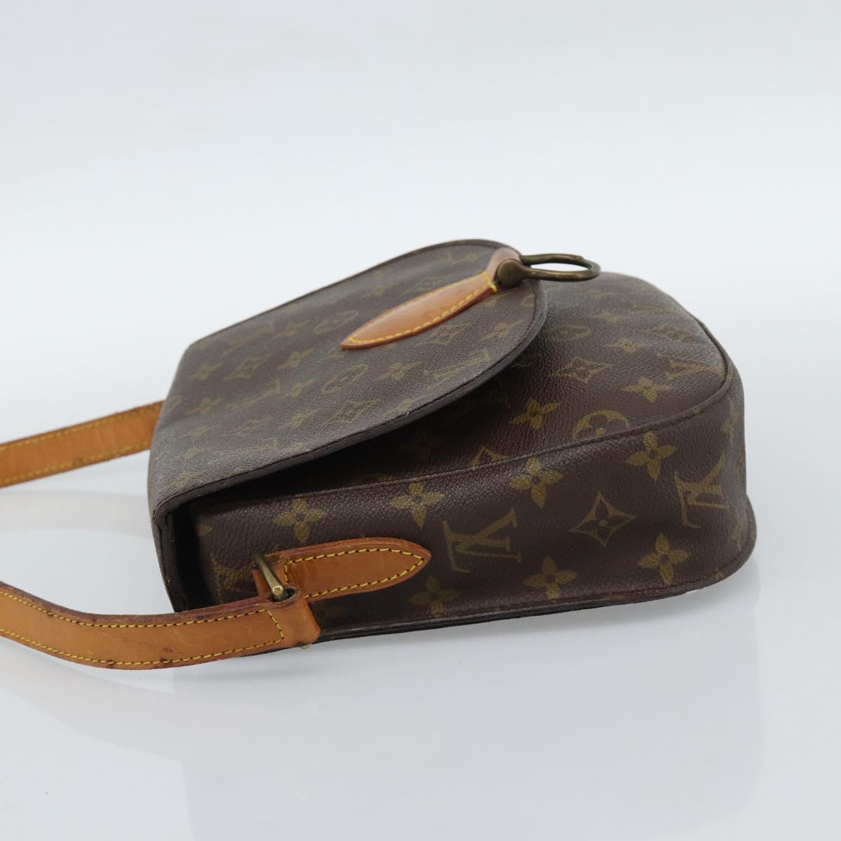 LOUIS VUITTON Monogram Saint Cloud GM Shoulder Bag M51242 LV Auth 186028