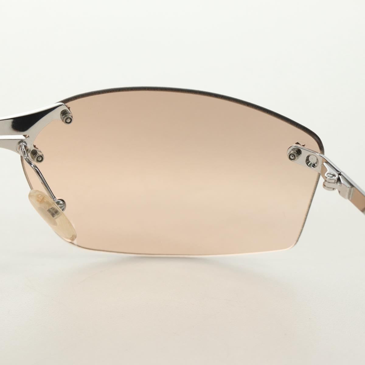 Christian Dior Sunglasses metal Beige Auth 186029M