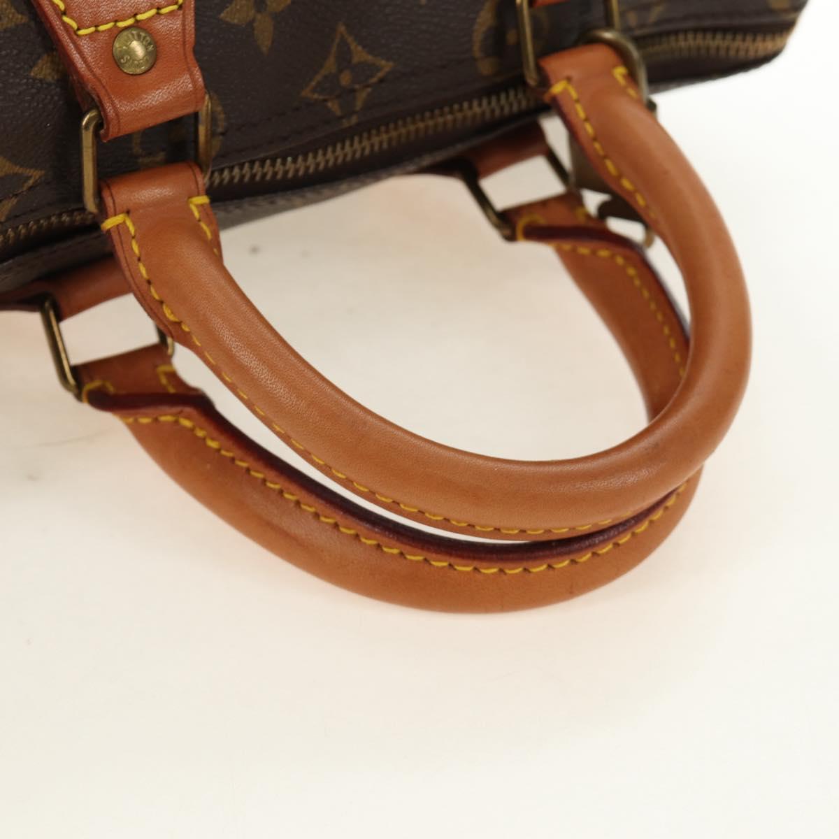 LOUIS VUITTON Monogram Speedy 25 Hand Bag M41528 LV Auth 186035SAV