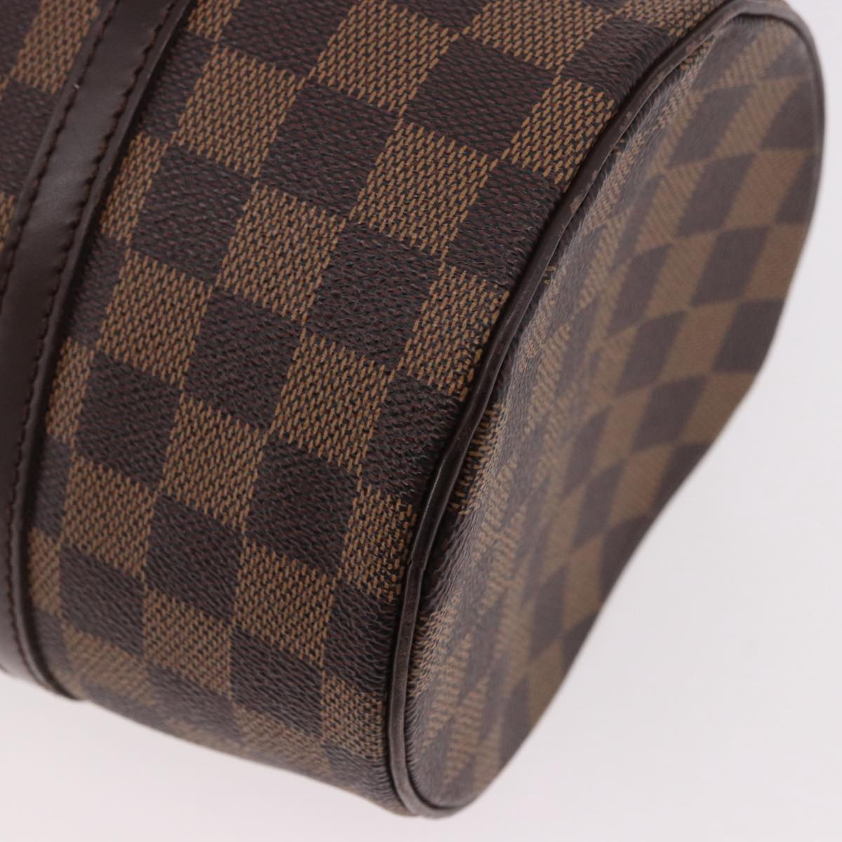 LOUIS VUITTON Damier Ebene Papillon 30 Hand Bag N51303 LV Auth 186041
