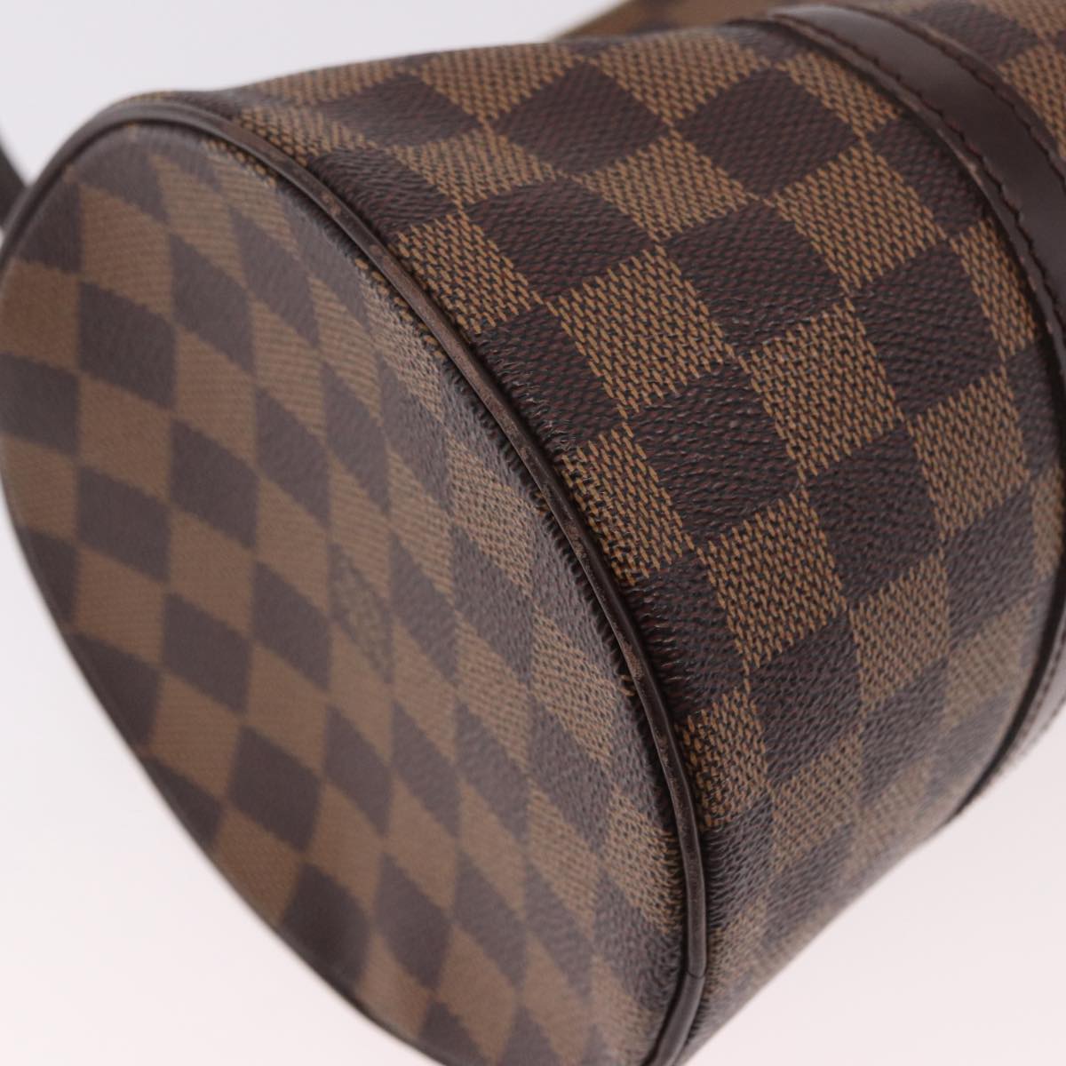 LOUIS VUITTON Damier Ebene Papillon 30 Hand Bag N51303 LV Auth 186041