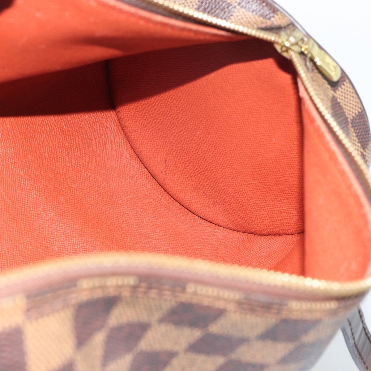 LOUIS VUITTON Damier Ebene Papillon 30 Hand Bag N51303 LV Auth 186041