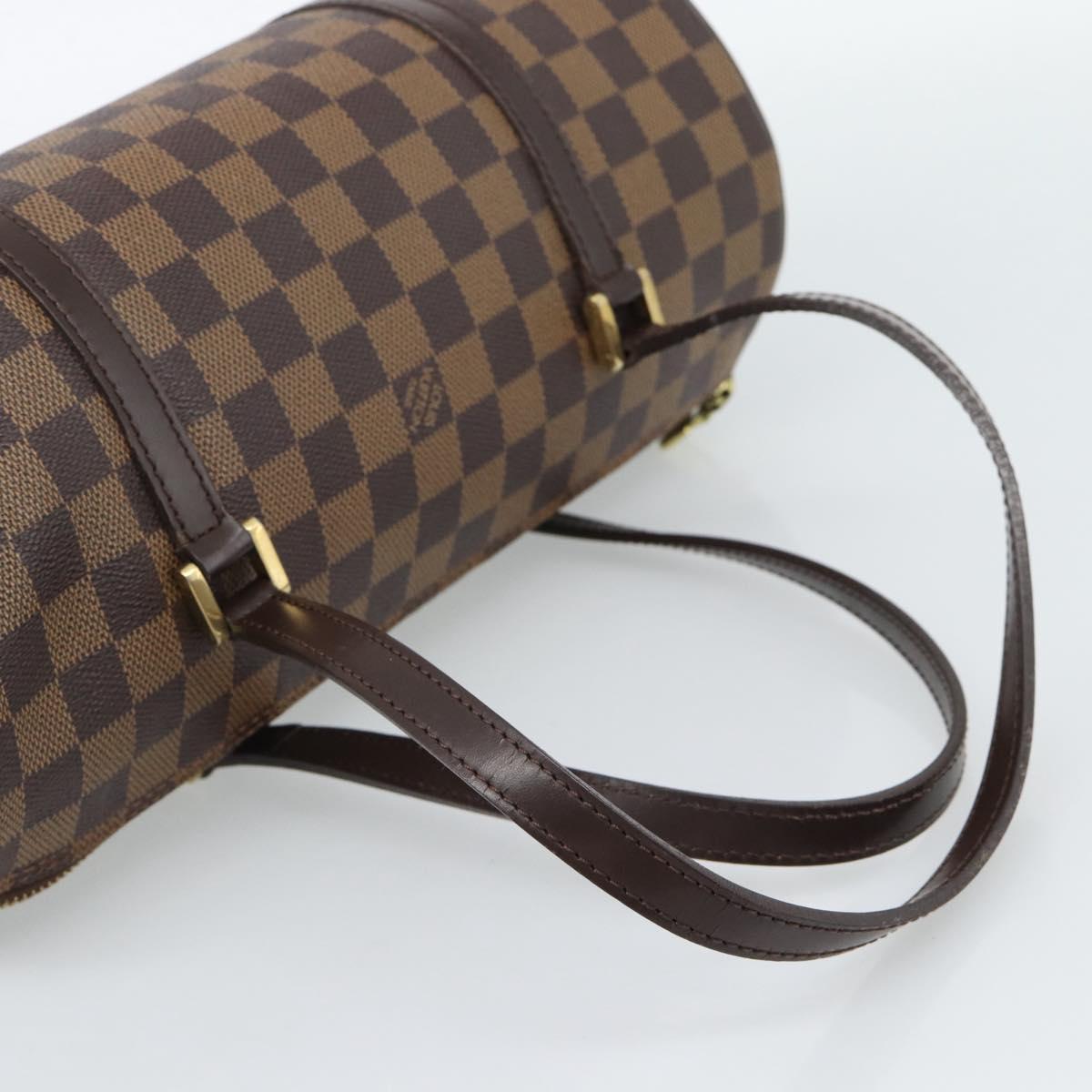 LOUIS VUITTON Damier Ebene Papillon 30 Hand Bag N51303 LV Auth 186041