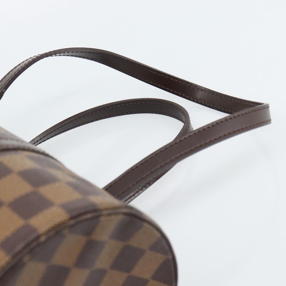 LOUIS VUITTON Damier Ebene Papillon 30 Hand Bag N51303 LV Auth 186041