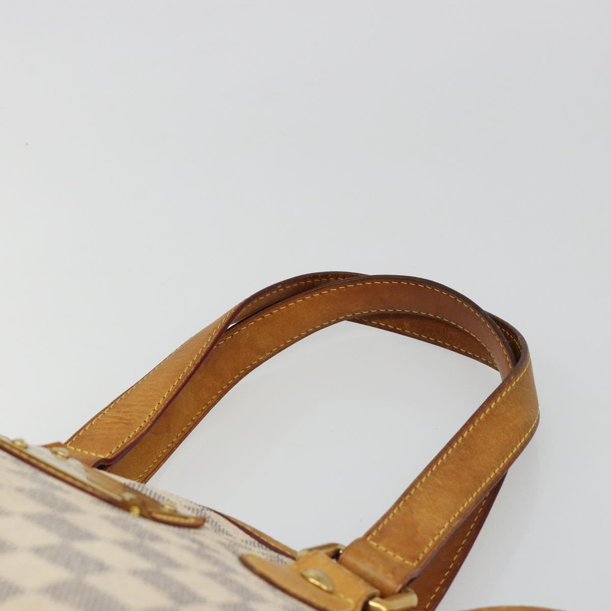 LOUIS VUITTON Damier Azur Hampstead PM Tote Bag N51207 LV Auth 186045