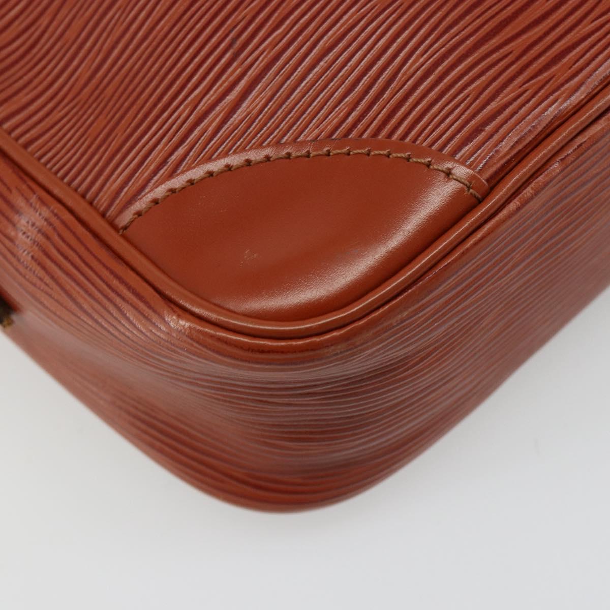 LOUIS VUITTON Epi Trocadero 23 Shoulder Bag Brown M52313 LV Auth 186055
