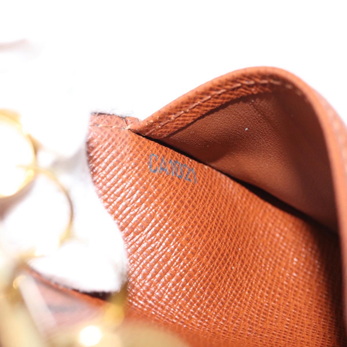 LOUIS VUITTON Monogram Agenda PM Day Planner Cover R20005 LV Auth 186064A