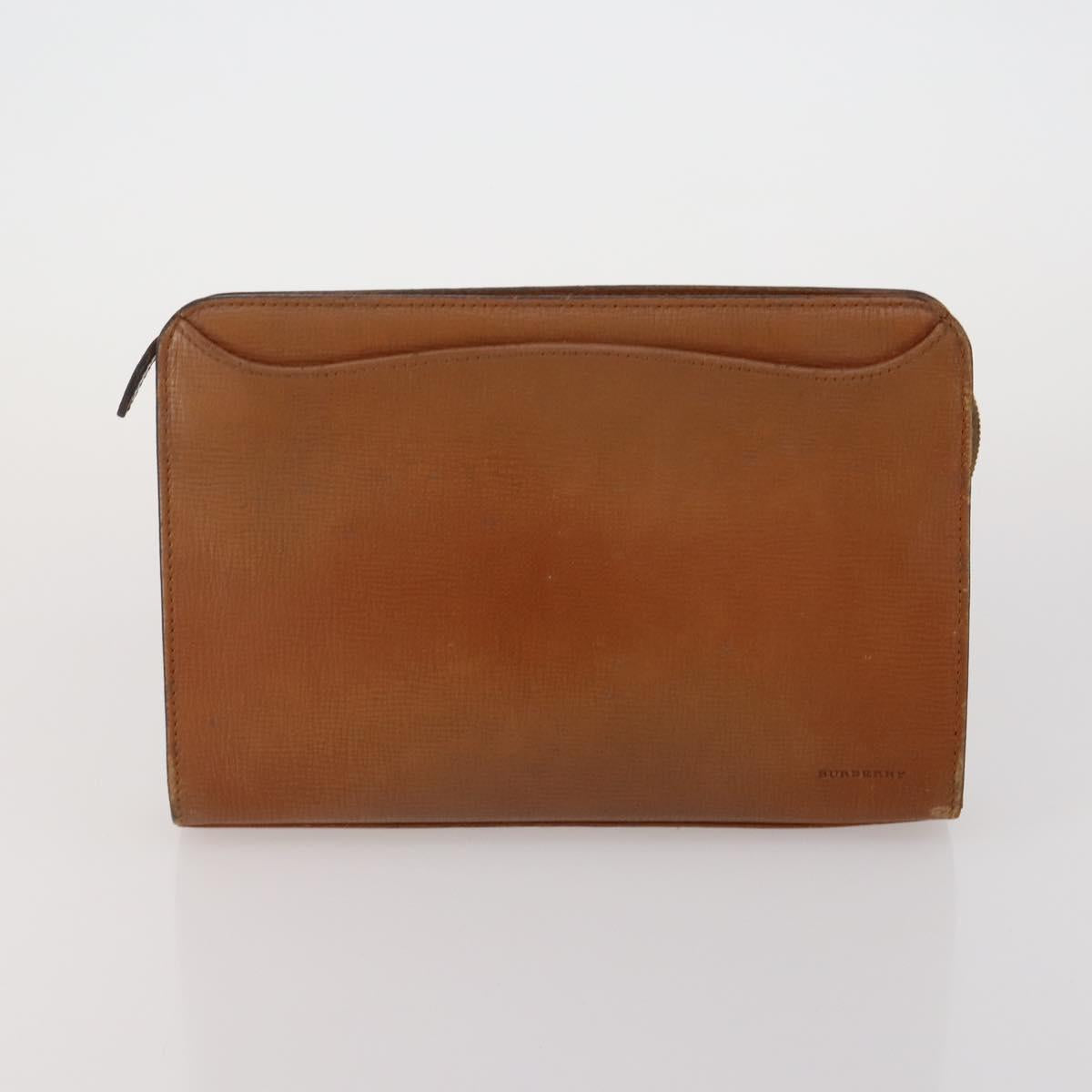 Burberrys Burberry Cartier Bag PVC Leather 4 Set Brown Bordeaux Auth 186068