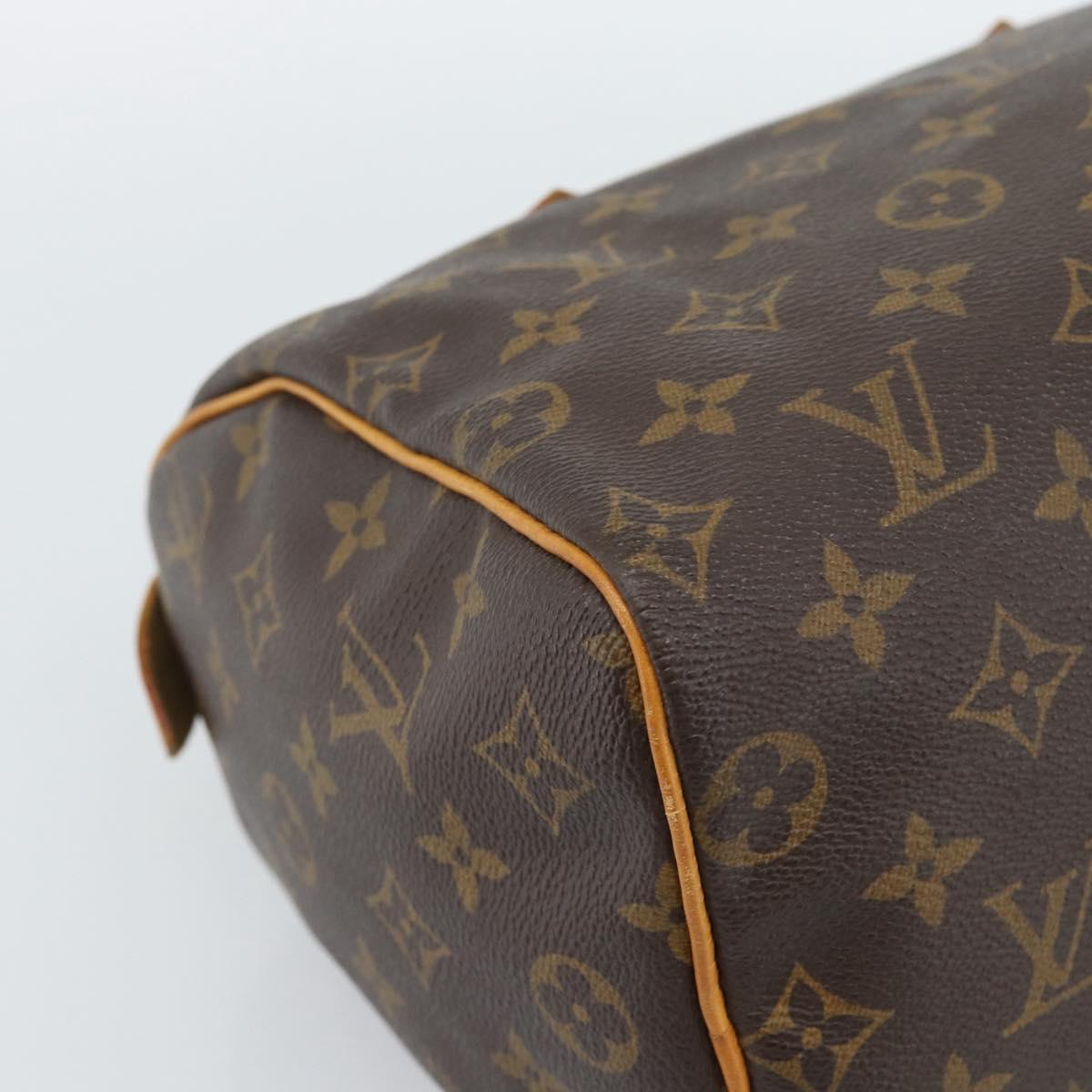 LOUIS VUITTON Monogram Speedy 25 Hand Bag M41528 LV Auth 186090A