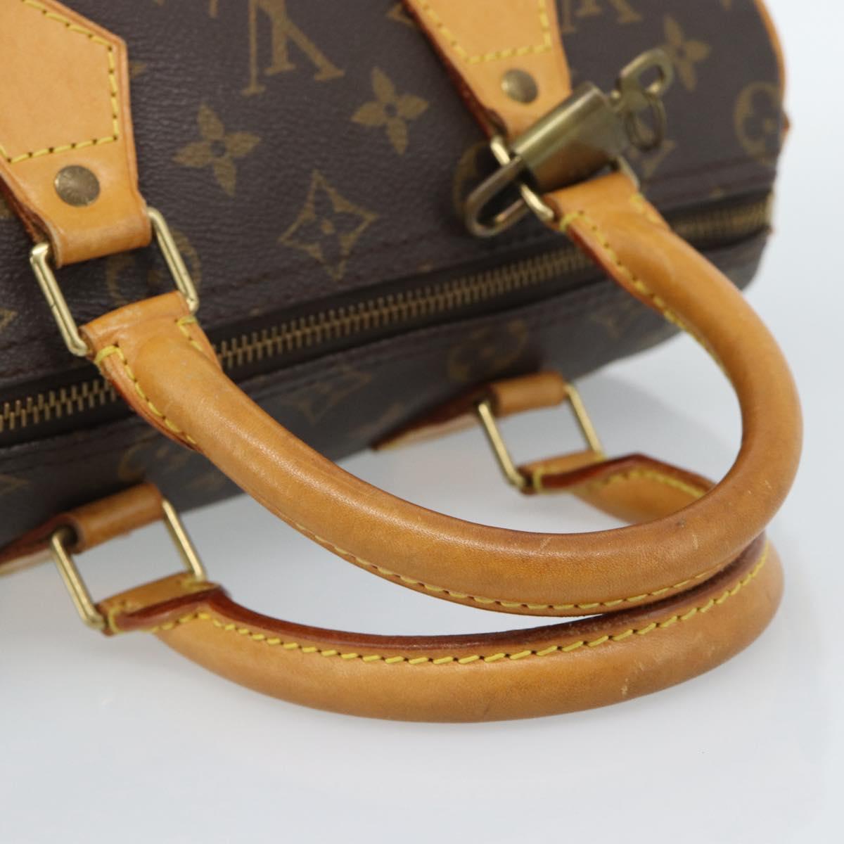 LOUIS VUITTON Monogram Speedy 25 Hand Bag M41528 LV Auth 186090A