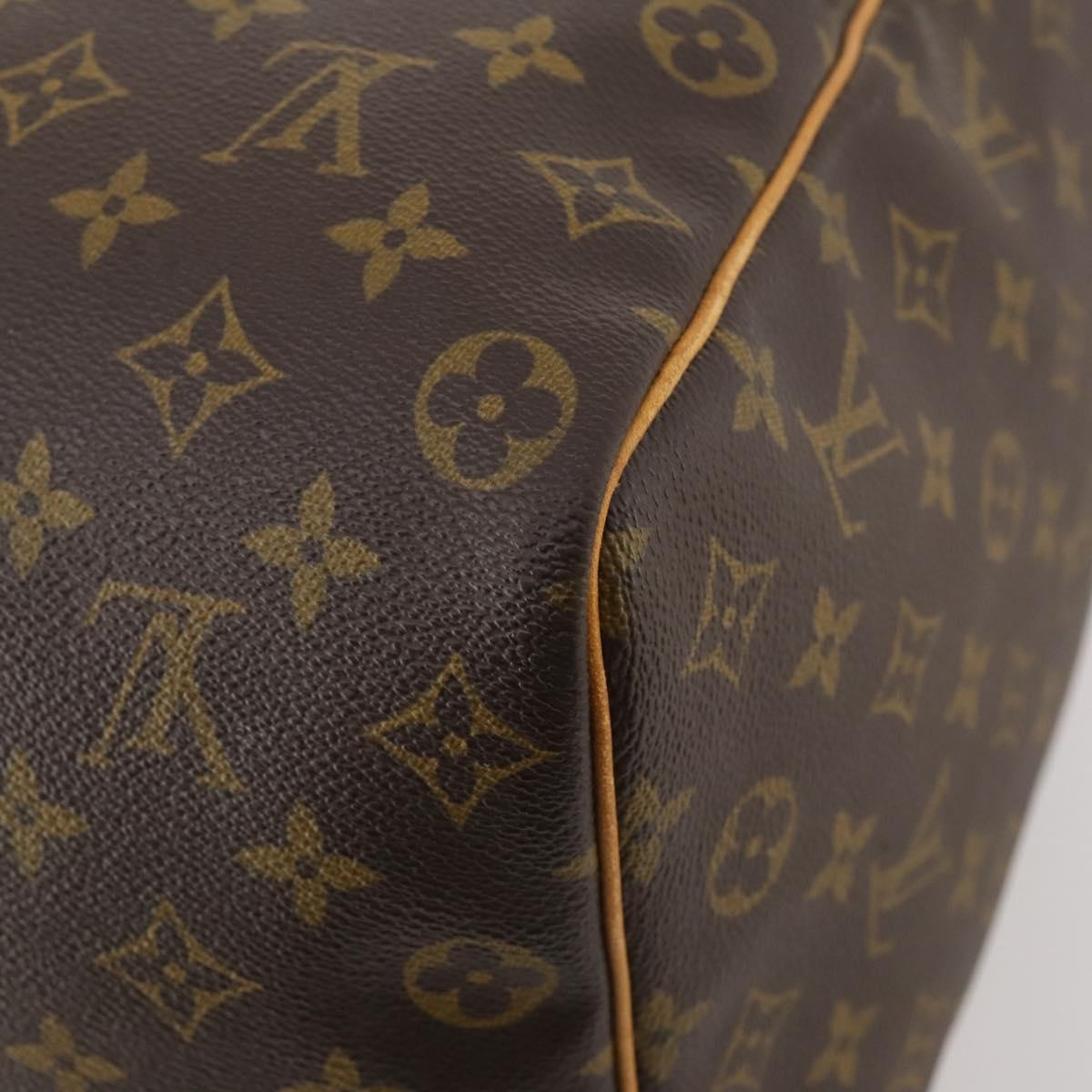 LOUIS VUITTON Monogram Keepall 50 Boston Bag M41426 LV Auth 186091A