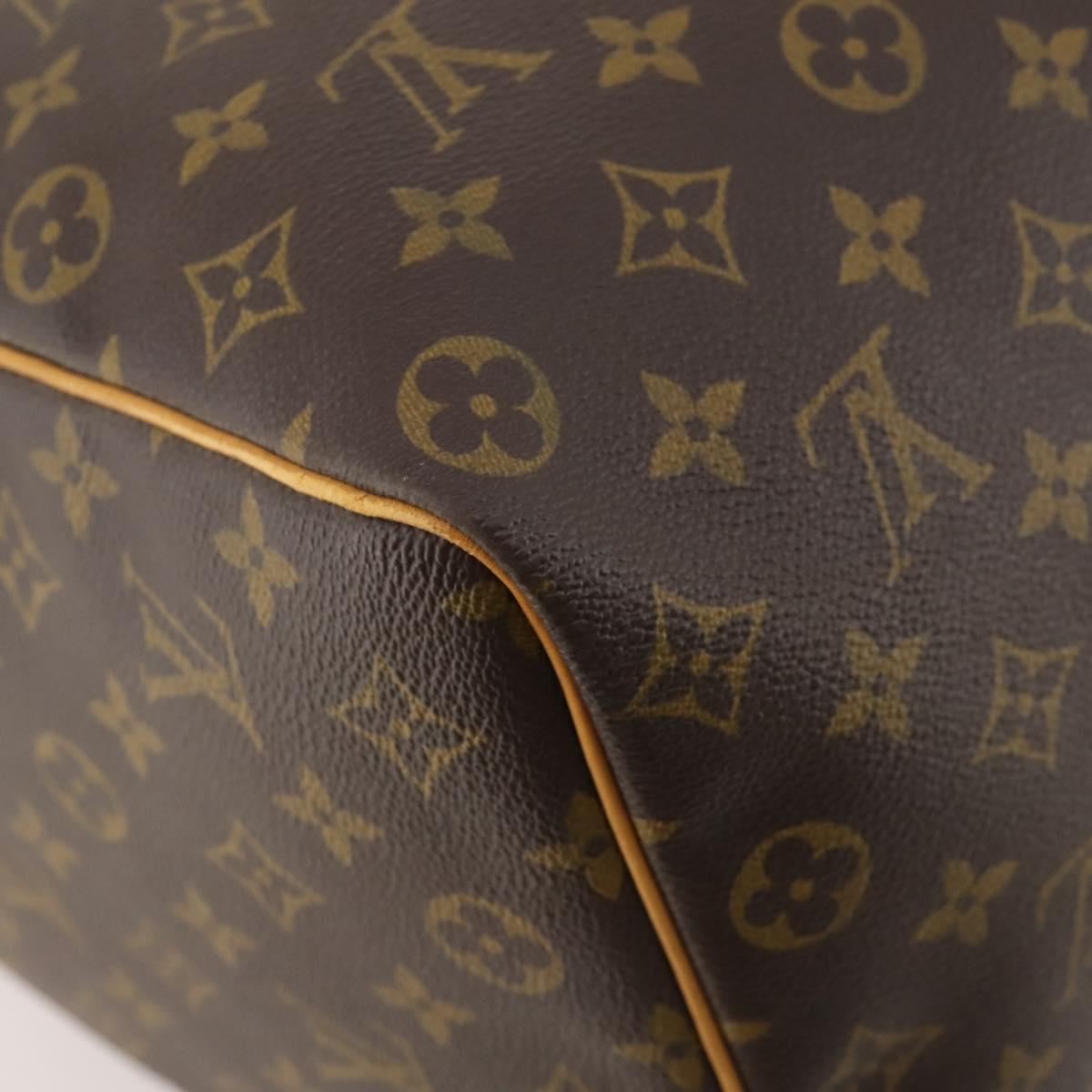 LOUIS VUITTON Monogram Keepall 50 Boston Bag M41426 LV Auth 186091A