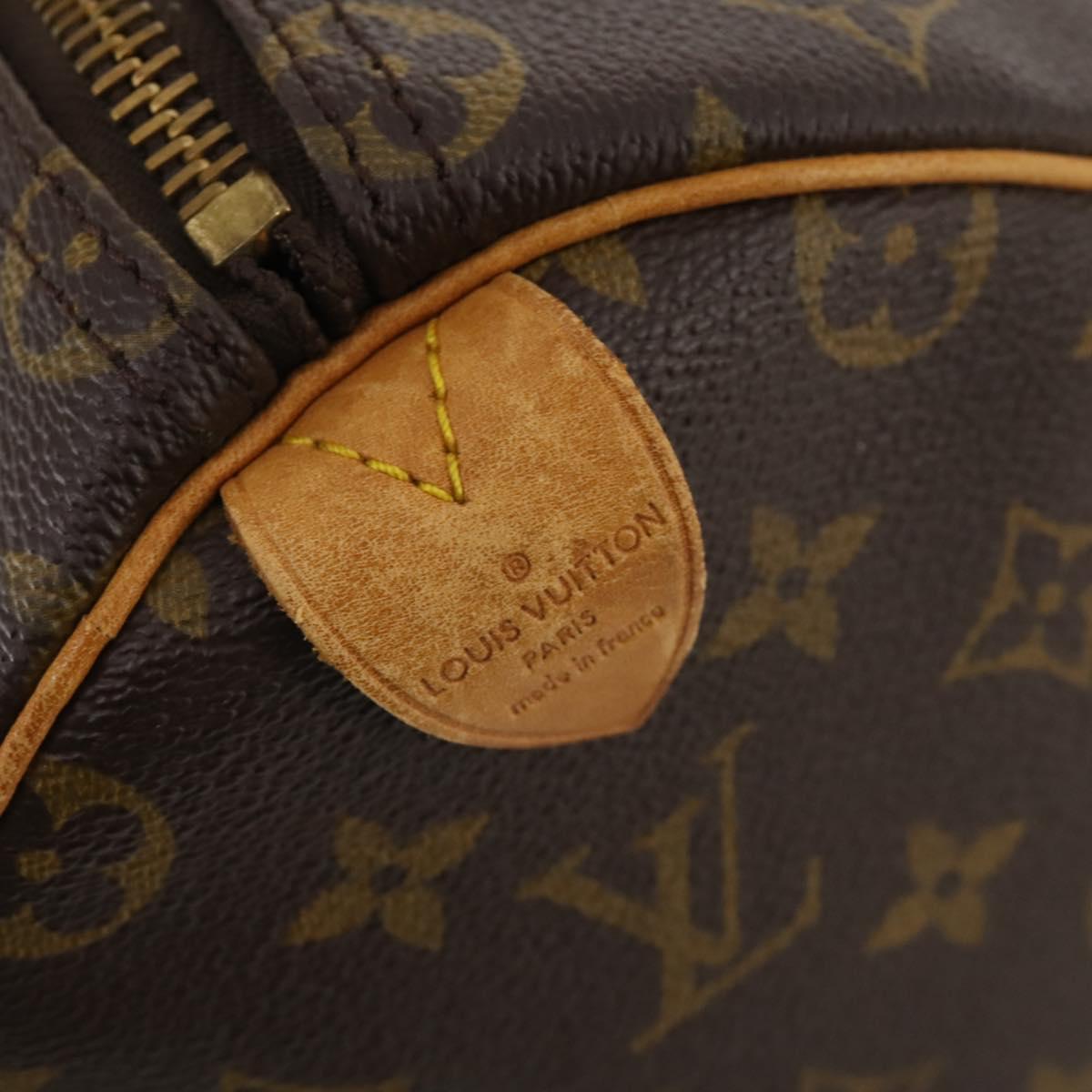 LOUIS VUITTON Monogram Keepall 50 Boston Bag M41426 LV Auth 186091A