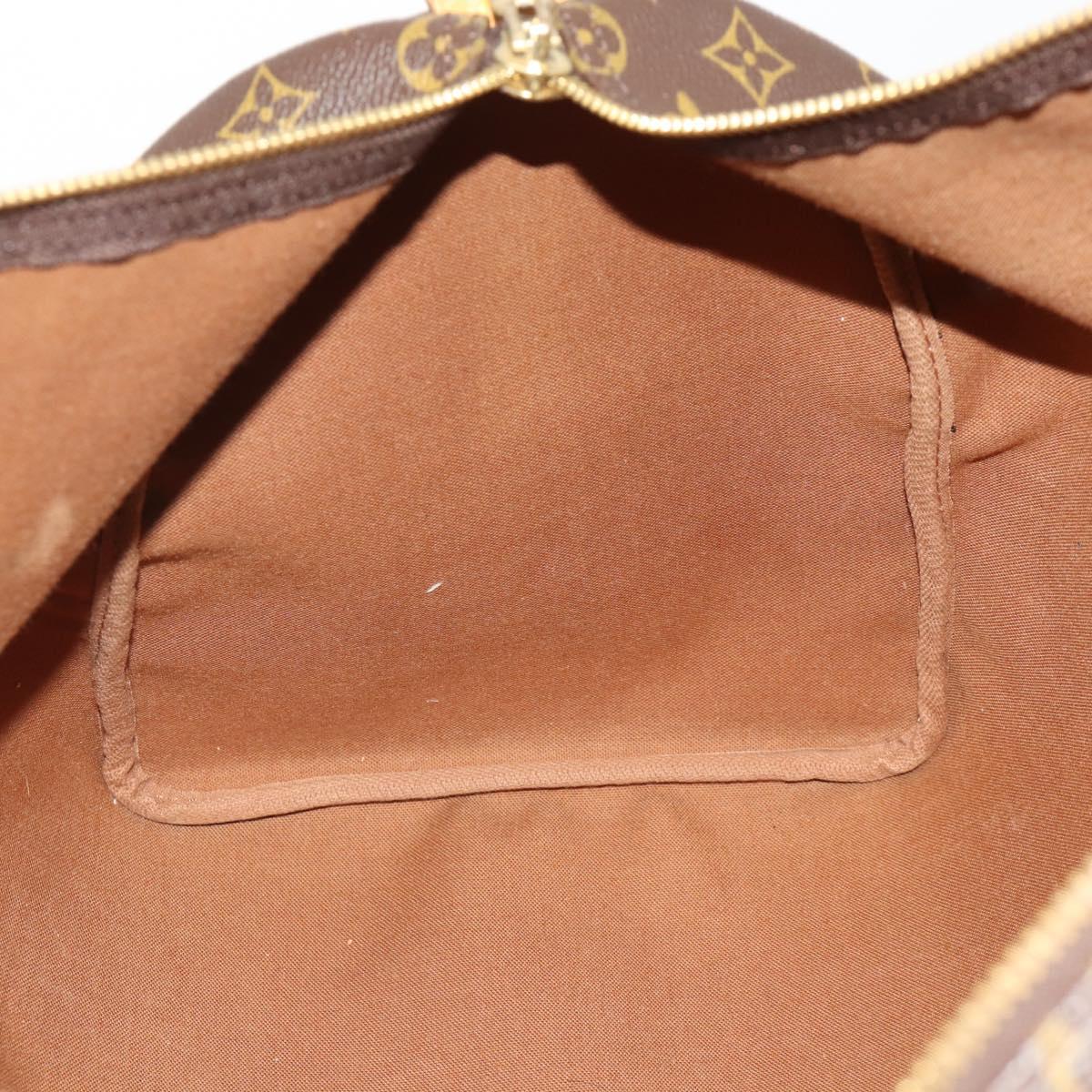 LOUIS VUITTON Monogram Keepall 50 Boston Bag M41426 LV Auth 186091A