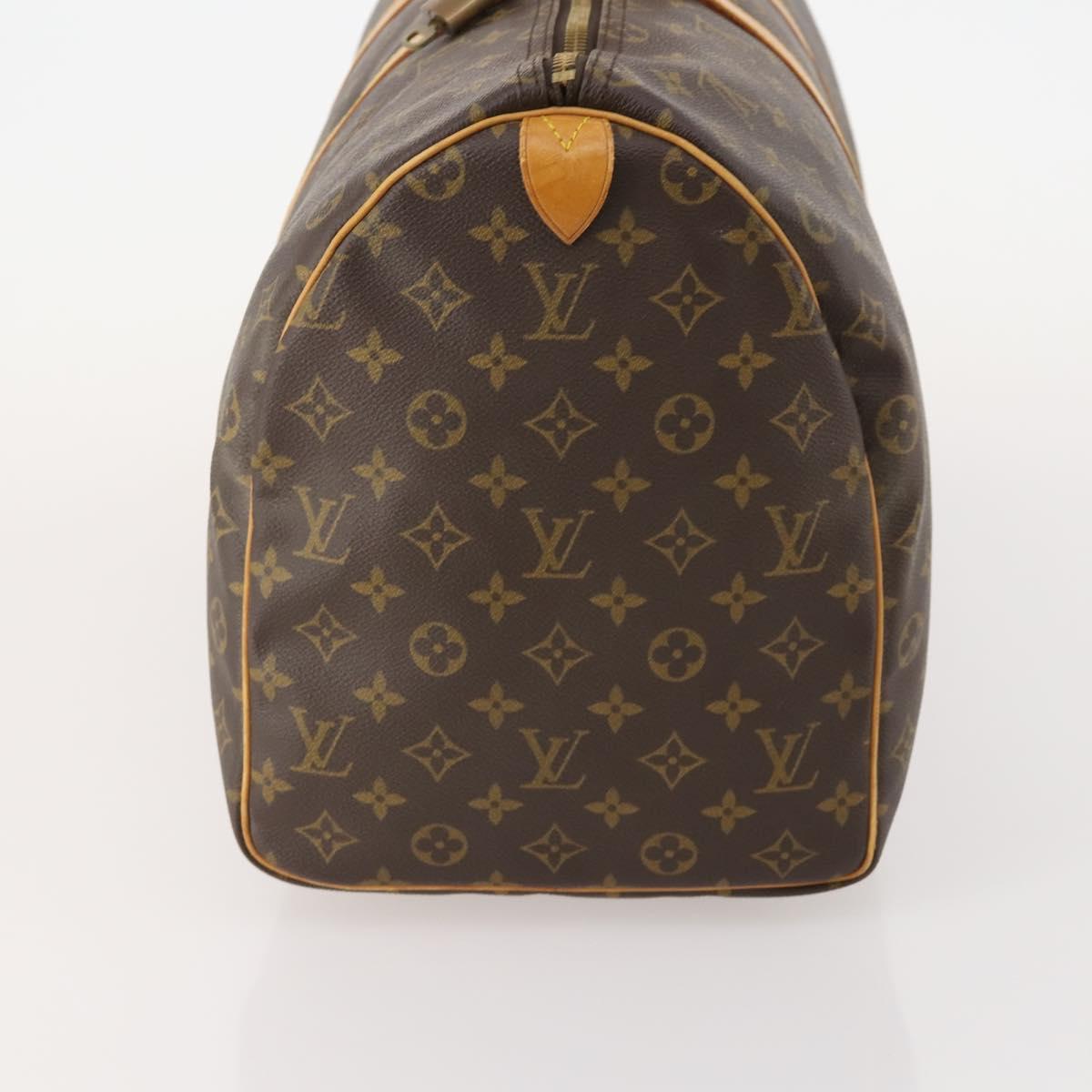 LOUIS VUITTON Monogram Keepall 50 Boston Bag M41426 LV Auth 186091A