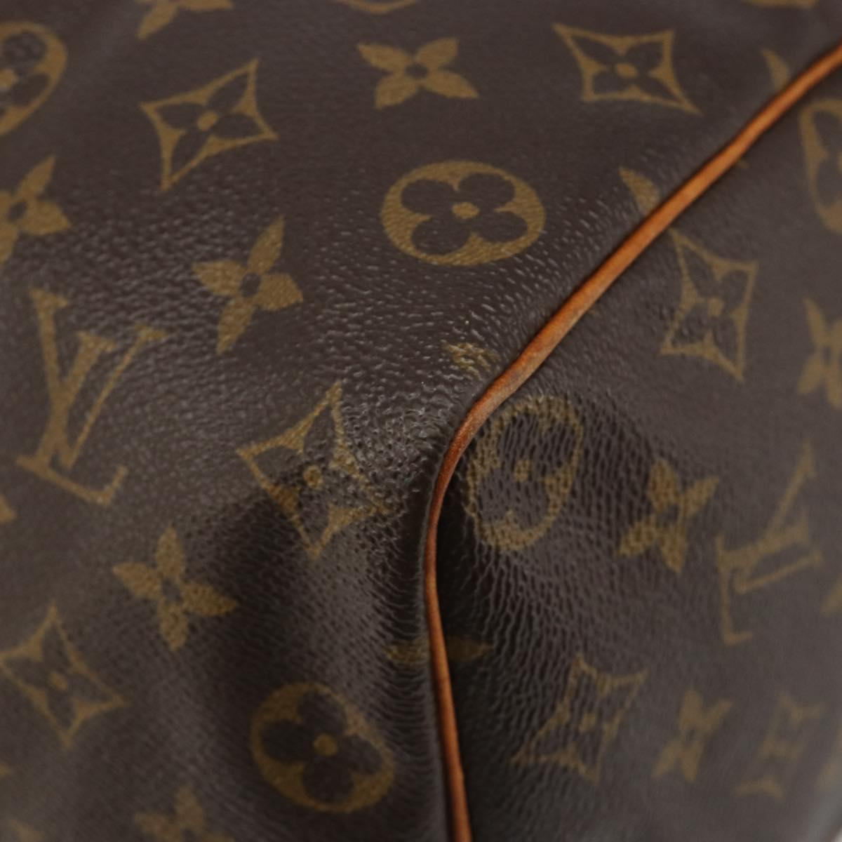 LOUIS VUITTON Monogram Speedy 35 Hand Bag M41524 LV Auth 186099A