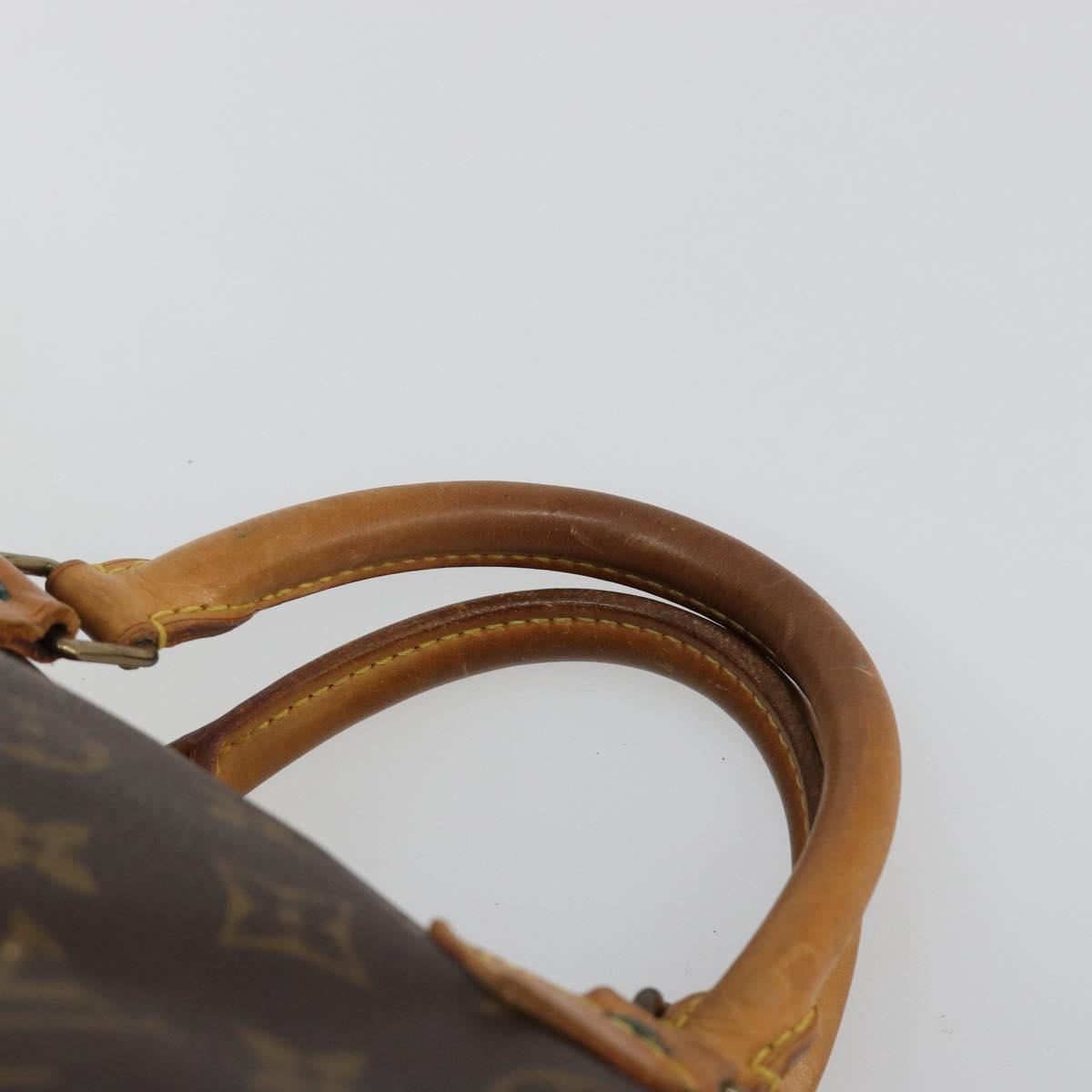LOUIS VUITTON Monogram Speedy 35 Hand Bag M41524 LV Auth 186099A