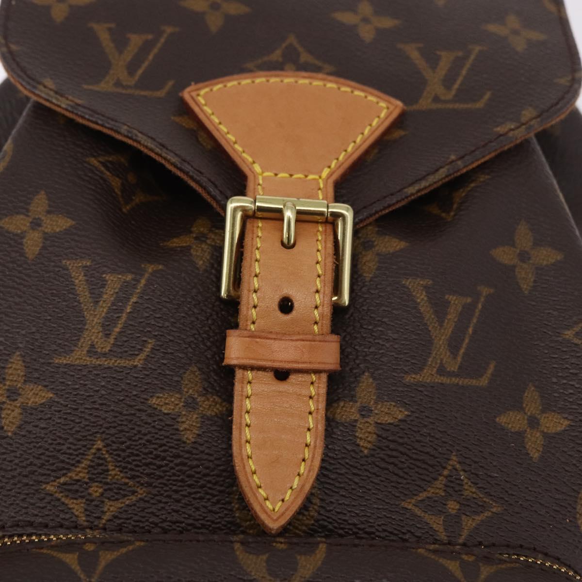 LOUIS VUITTON Monogram Montsouris PM Backpack M51137 LV Auth 186103A