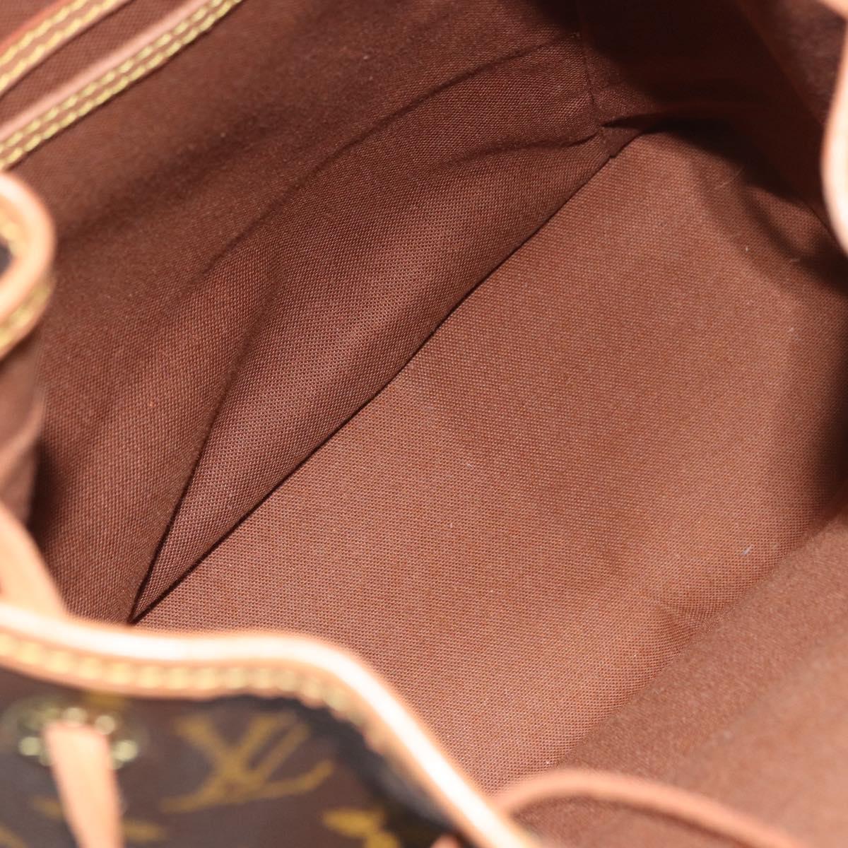 LOUIS VUITTON Monogram Montsouris PM Backpack M51137 LV Auth 186103A