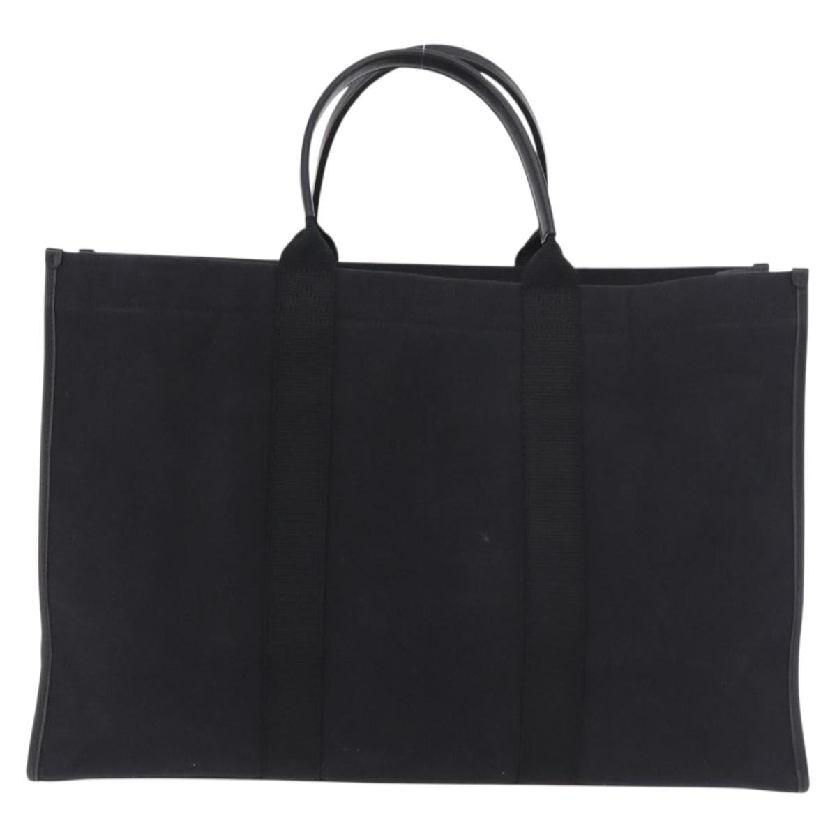 BALENCIAGA Hand Bag Canvas 2way Black Gold 671403 Auth 186106M