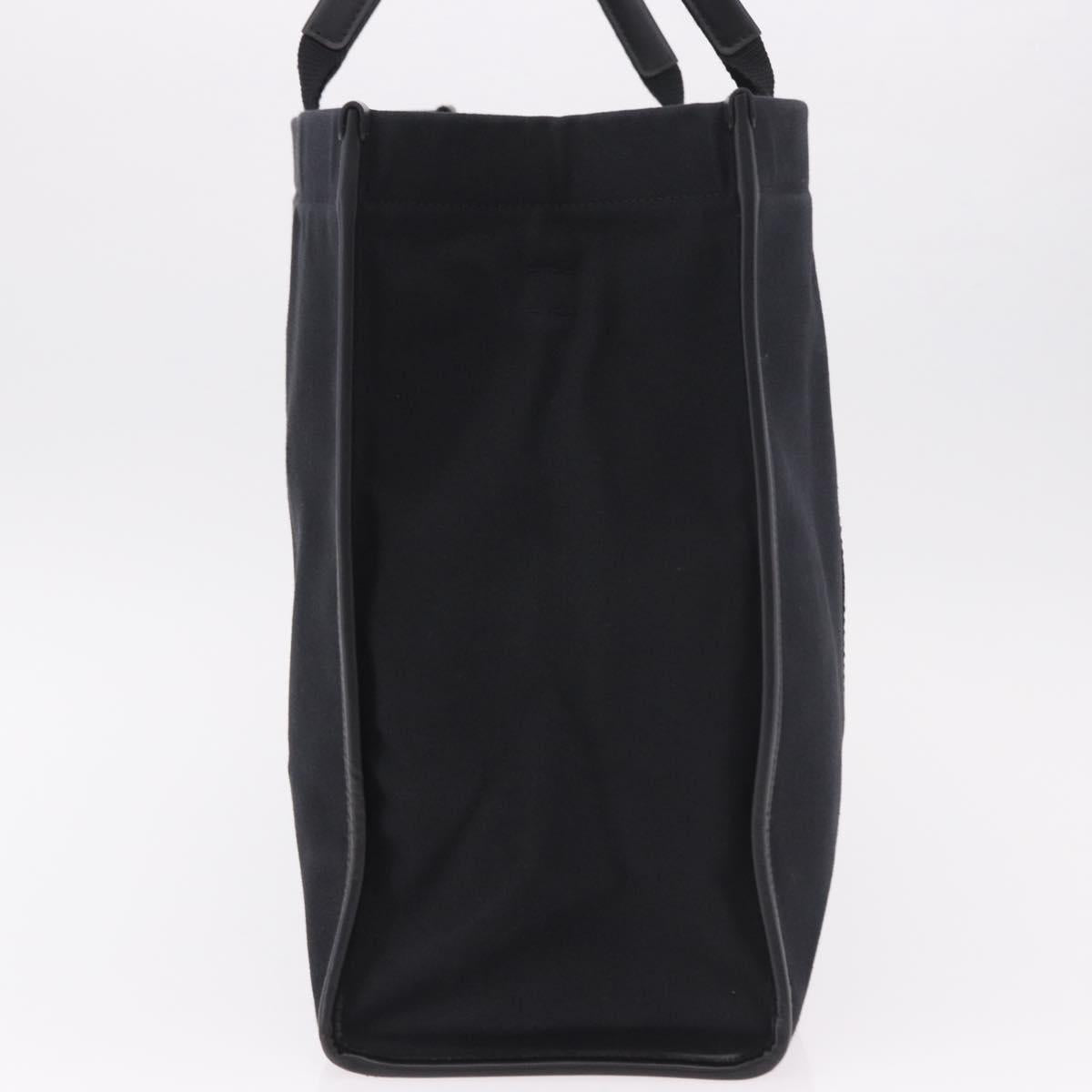 BALENCIAGA Hand Bag Canvas 2way Black Gold 671403 Auth 186106M