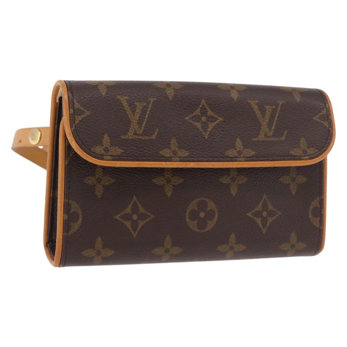 LOUIS VUITTON Monogram Pochette Florentine Waist bag M51855 LV Auth 186107V
