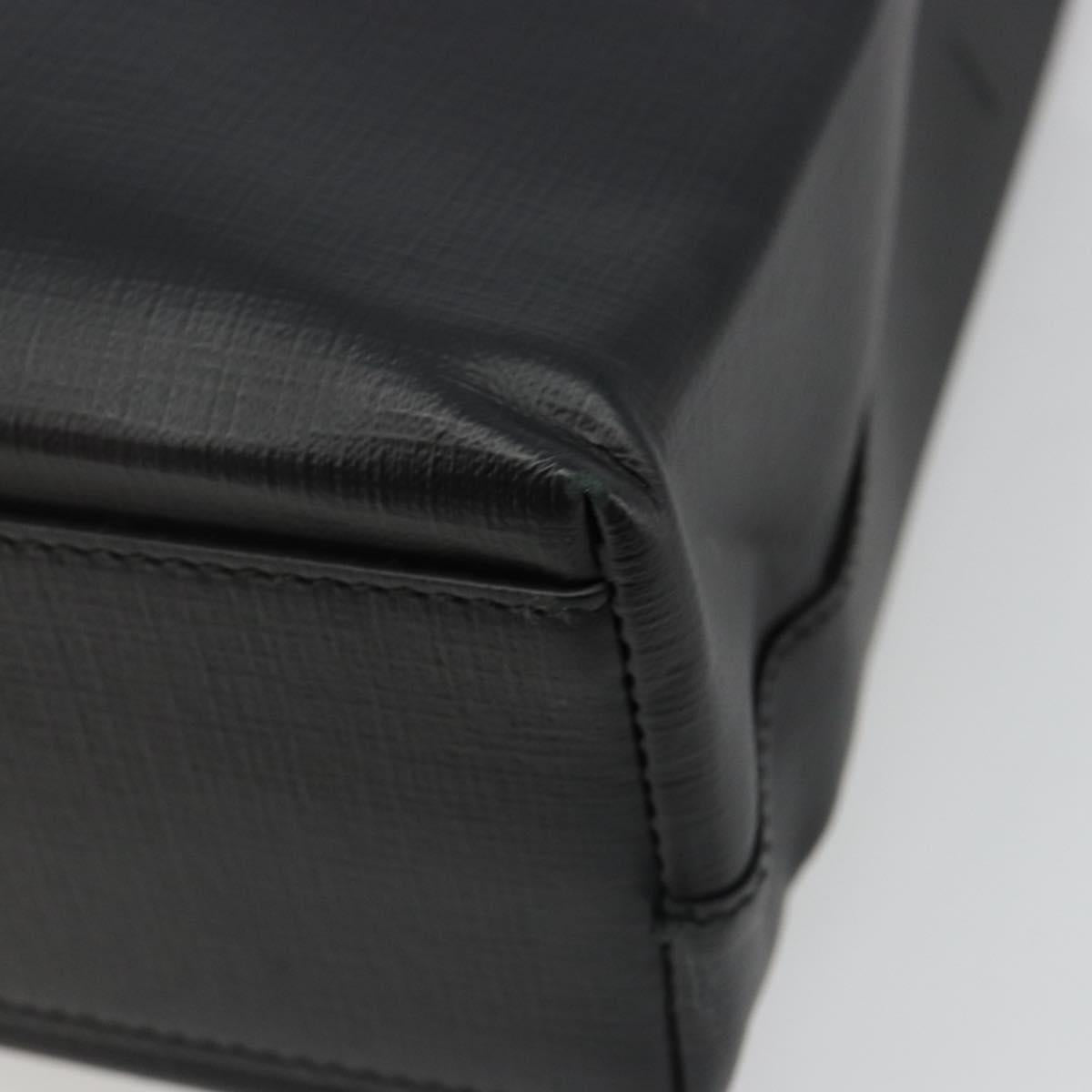 BALENCIAGA Hand Bag Leather 2way Black Silver 597860 Auth 186114A