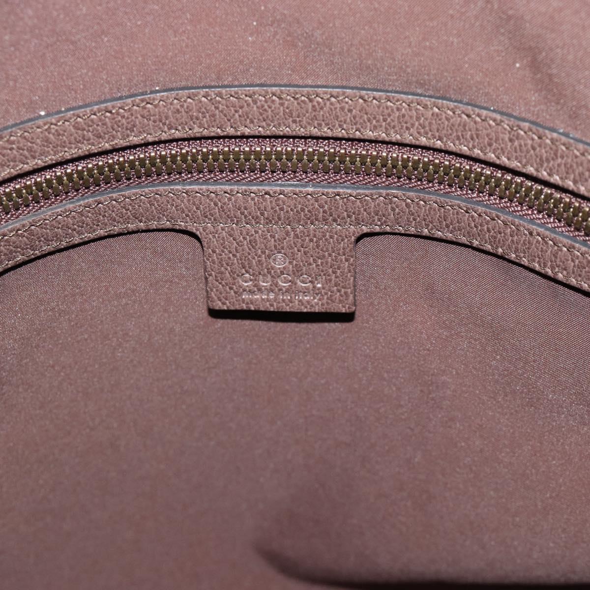 GUCCI GG Supreme Backpack PVC 2way Beige 473872 Auth 186117M
