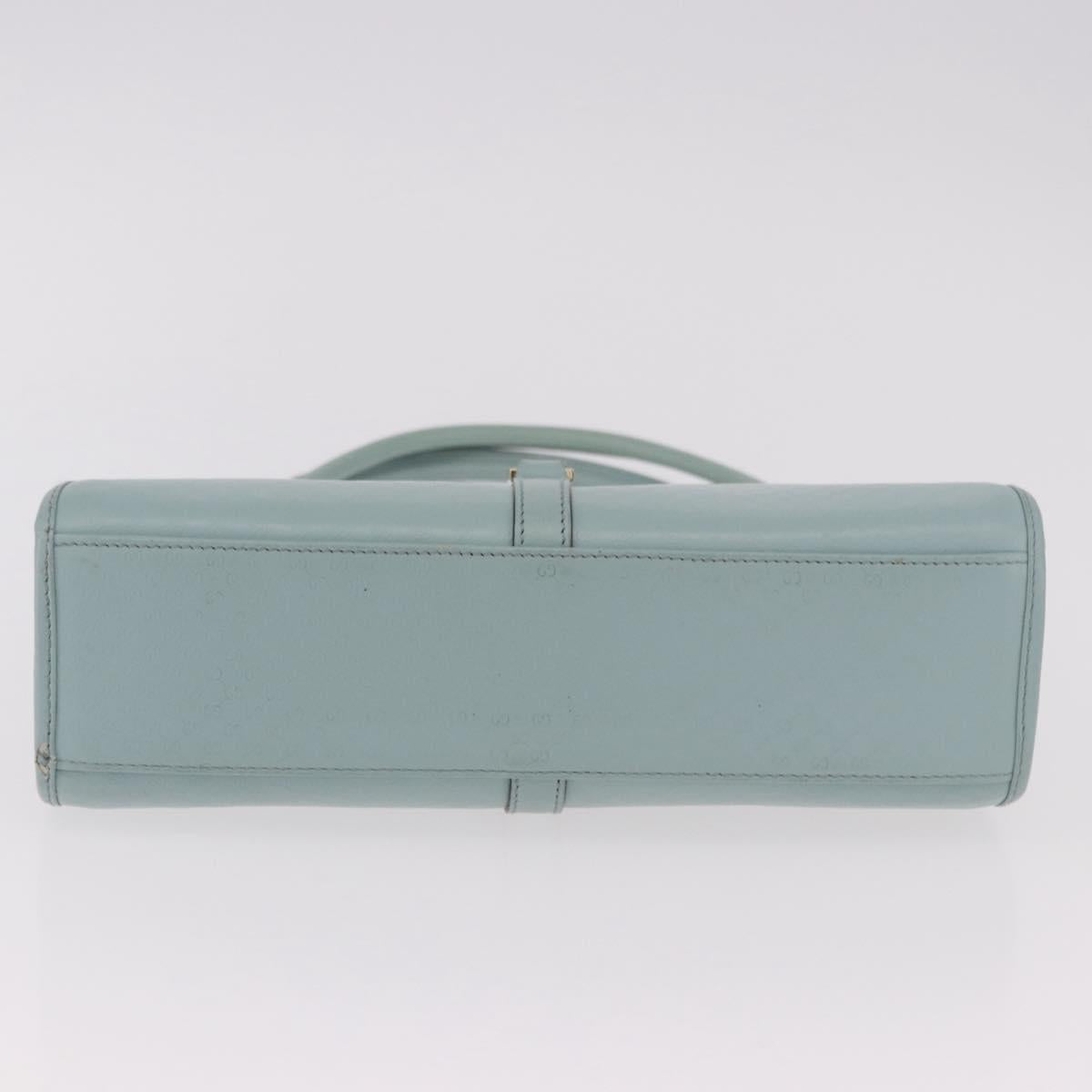 GUCCI Micro Guccissima Jackie Bag Gold Light Blue 002 1068 2404 Auth 186130V