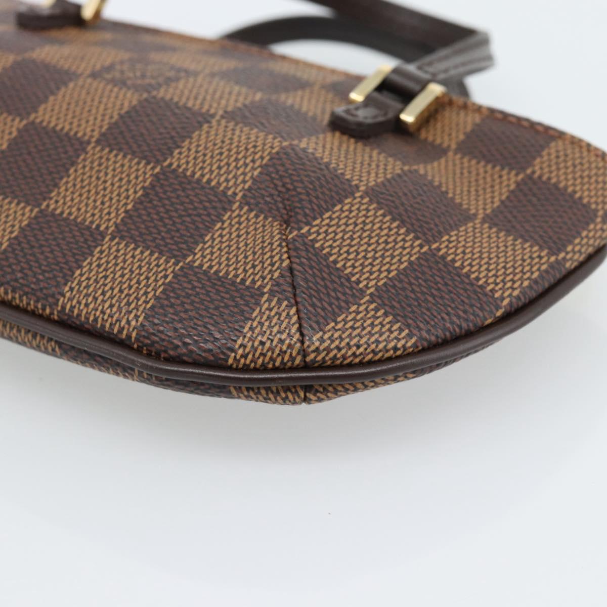 LOUIS VUITTON Damier Ebene Manosque GM Accessory Pouch N51120 LV Auth 186138A
